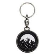 LLAVERO REDONDO METAL THE CAPED CRUSADER BATMAN UNIVERSO DC