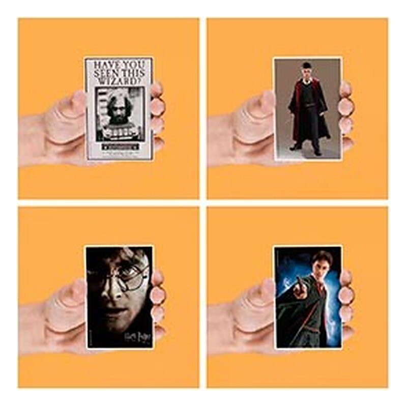 SET 4 IMANES LENTICULARES HARRY POTTER
