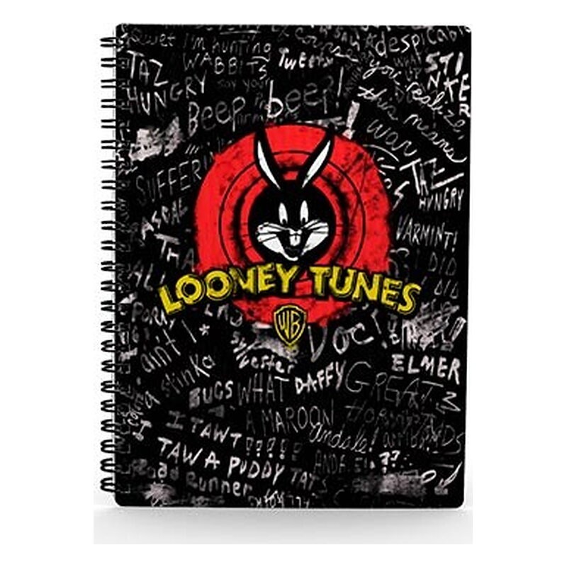 LIBRETA EFECTO 3D CARA BUGS LOONEY TUNES