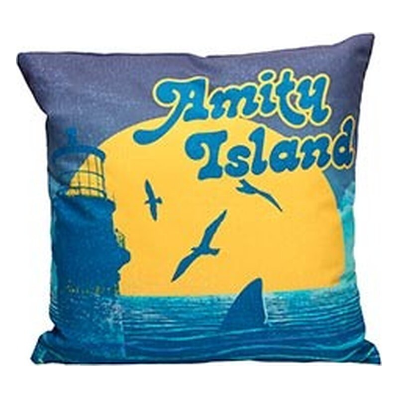 COJIN CUADRADO AMITY ISLAND TIBURON ENVASADO VACIO