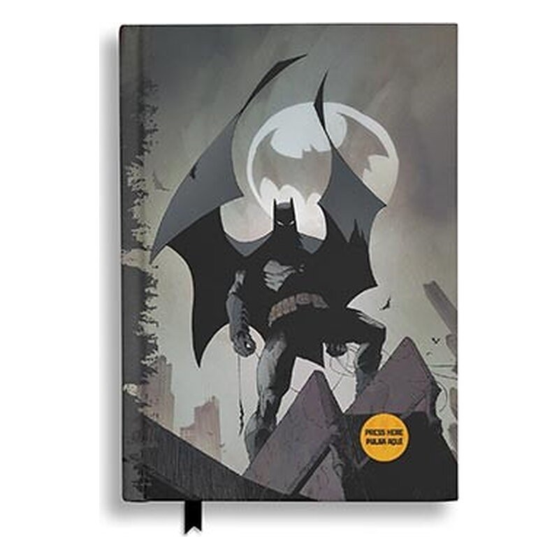 BATMAN BATSEÑAL LIBRETA CON LUZ UNIVERSO DC