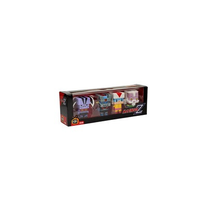 MAZINGER Z SET 4 FIGURAS PIXEL MAZINGER Z