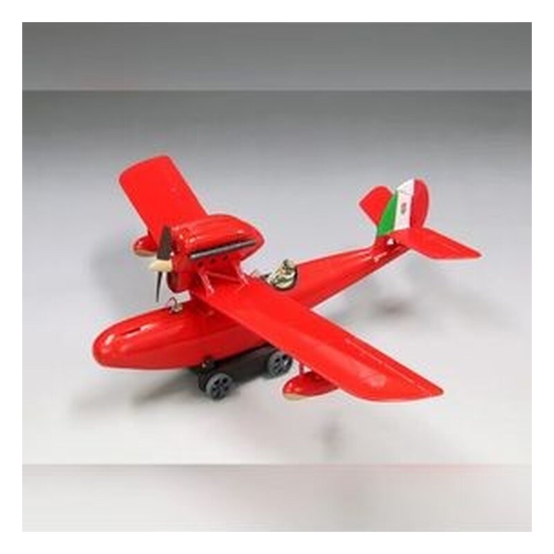 SAVOIA S.21F VERSION 2 SEAPLANE MODEL KIT & GINA FIGURA PORCO ROSSO STUDIO GHIBLI 1/48 SCALE