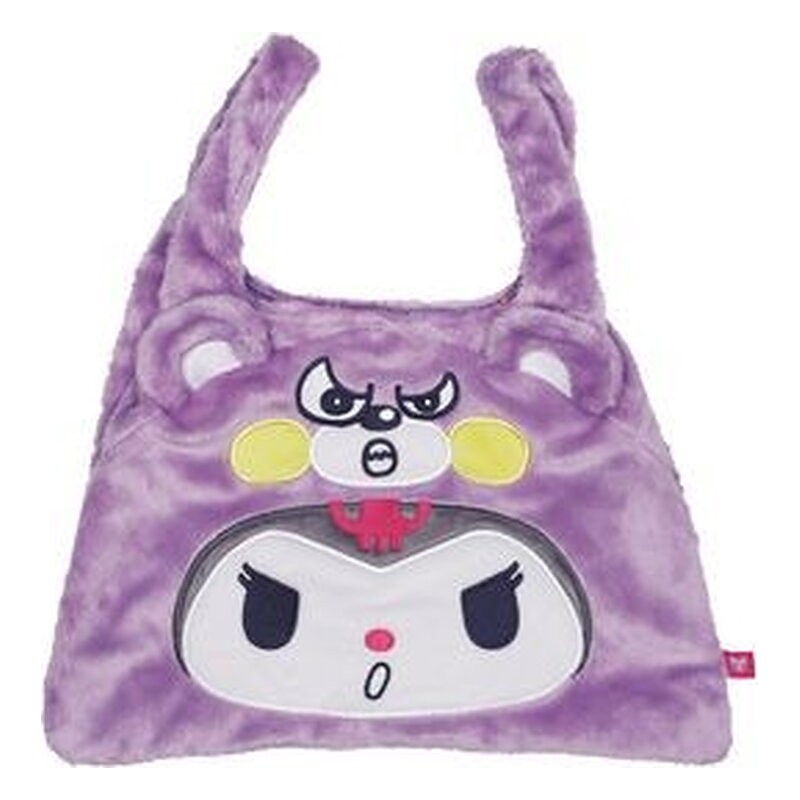 KUROMI BOLSO DE PELO 36X28 CM SANRIO