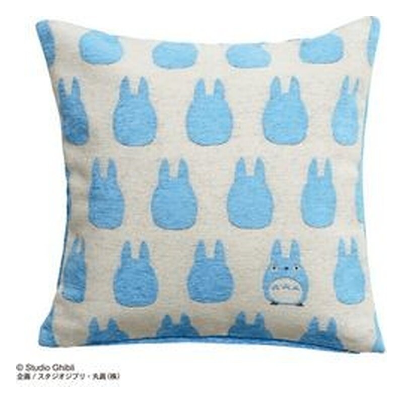 TOTORO AZUL COJIN 45X45 CM MI VECINO TOTORO