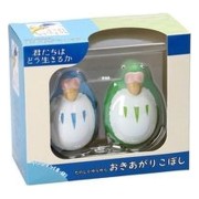 BLUE & GREEN SET 2 ROLY-POLY FIGURA 7,5 CM THE BOY AND THE HERON