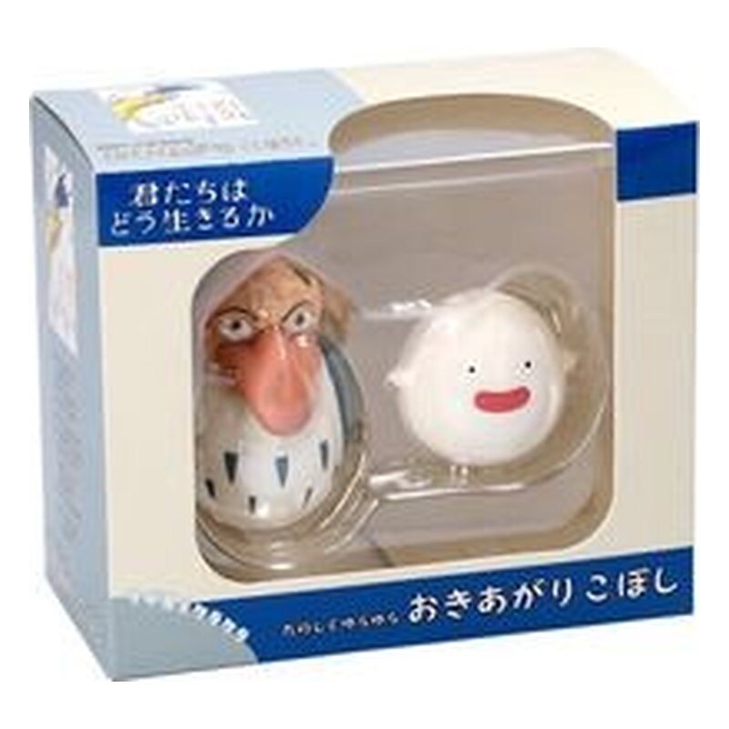 HERON & WARAWARA SET 2 ROLY-POLY FIGURA 7,5 CM THE BOY AND THE HERON