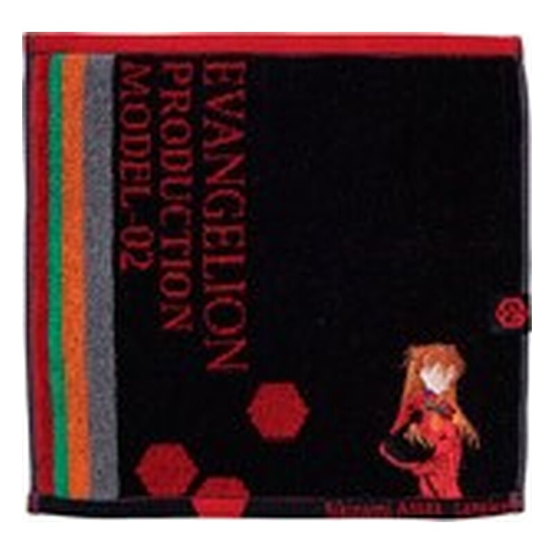 MINI TOALLA ASUKA & EVA 02 25x25 CM EVANGELION