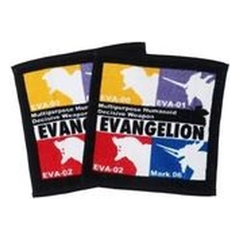 SET 2 TOALLAS THE TEAM 34x35 CM EVANGELION