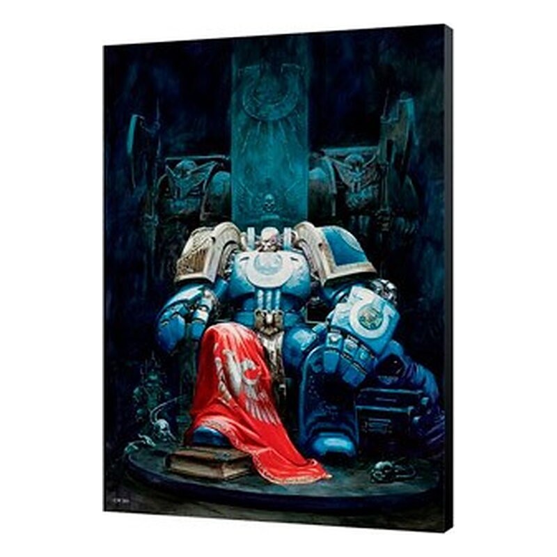 MARNEUS CALGAR PANEL DE MADERA 36.6 X 50 CM WARHAMMER 40000