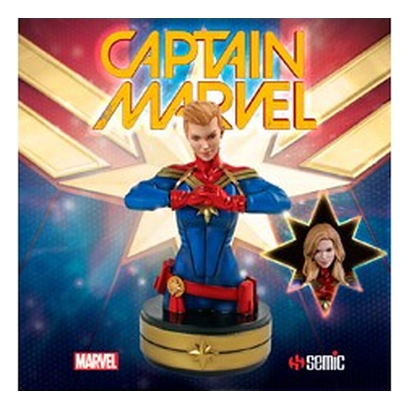 CAPITAIN MARVEL BUSTO RESINA 20 CM MARVEL