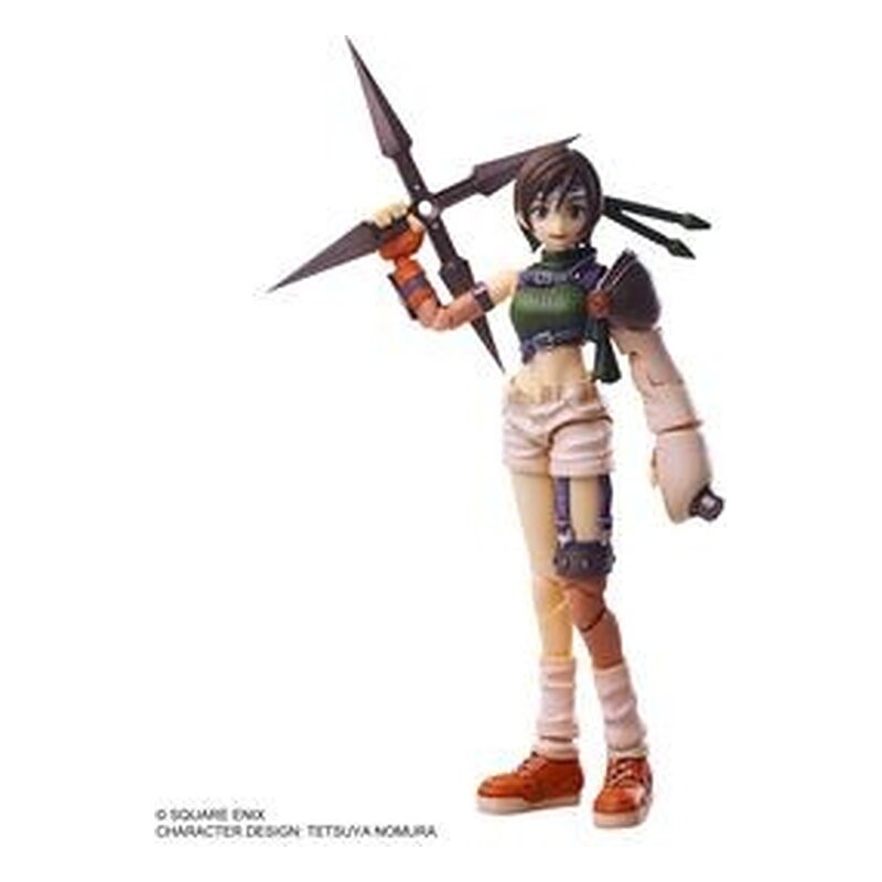 YUFFIE KISARAGI FIGURA 13 CM FINAL FANTASY VII BRING ARTS