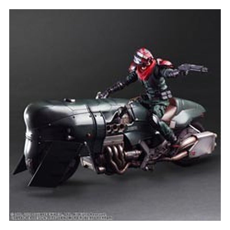 SHINRA SECURITY OFFICER + MOTORCYCLE SET FIGURA 27,60 + CM FINAL FANTASY VII REMAKE PLAY A