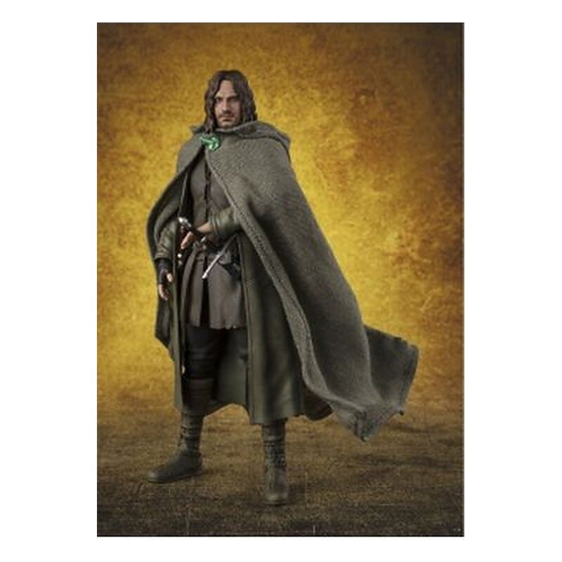 ARAGORN FIGURA 15,5 CM THE LORD OF THE RINGS: THE FELLOWSHIP OF THE RING S.H FIGUARTS