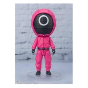 MASKED WORKER FIGURA 9 CM SQUID GAME FIGUARTS MINI