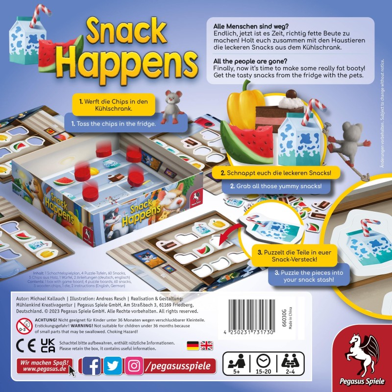 Snack Happens (Inglés)