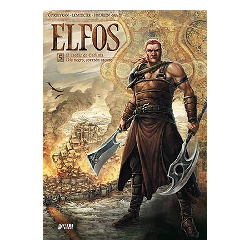 ELFOS 05. EL ASEDIO DE CADANLA/ ELFO NEGRO, CORAZON OSCURO