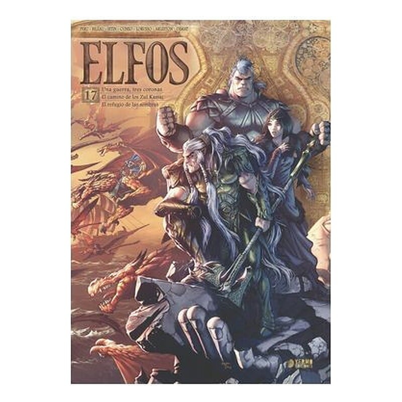 ELFOS 17. UNA GUERRA, TRES CORONAS/ EL CAMINO DE LOS ZUL KASSAI/ EL REFUGIO DE LAS SOMBRAS