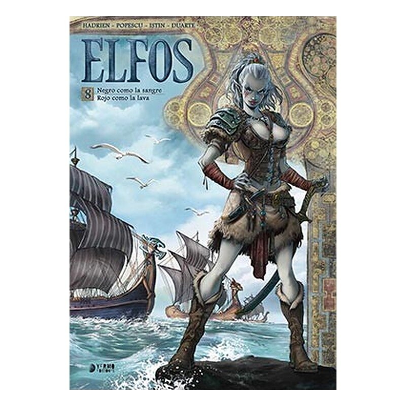ELFOS 08. NEGRO COMO LA SANGRE/ ROJO COMO LA LAVA