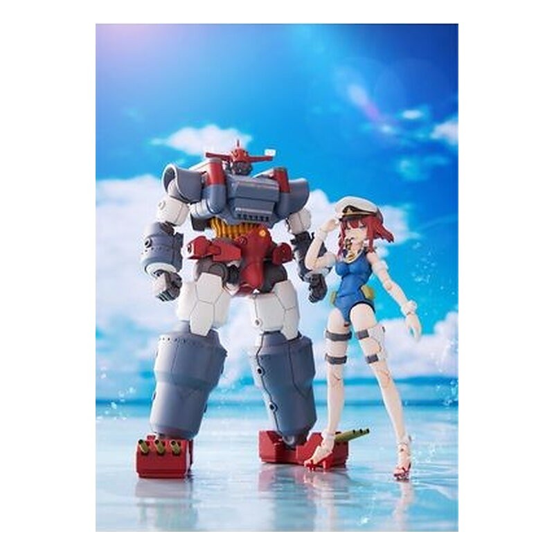 GATTAI MUSASHI PACK 2 FIGURAS COMBINED GIANT SHIP YAMATO PLASTIC MODEL KIT