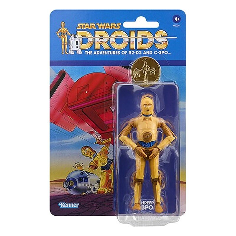 SEE-THREEPIO (C-3PO) FIGURA 15 CM STAR WARS: DROIDS THE BLACK SERIES