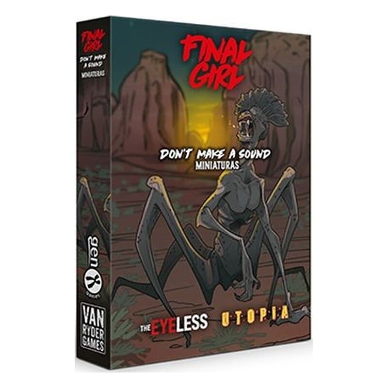 FINAL GIRL T3 MINIATURAS: P15 DON'T MAKE A SOUND - THE EYELESS