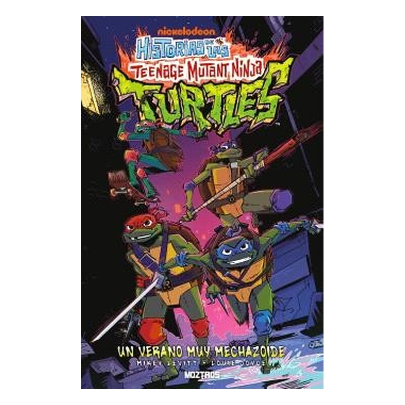 HISTORIAS DE LAS TEENAGE MUTANT NINJA TURTLES: UN VERANO MUY MECHAZOIDE