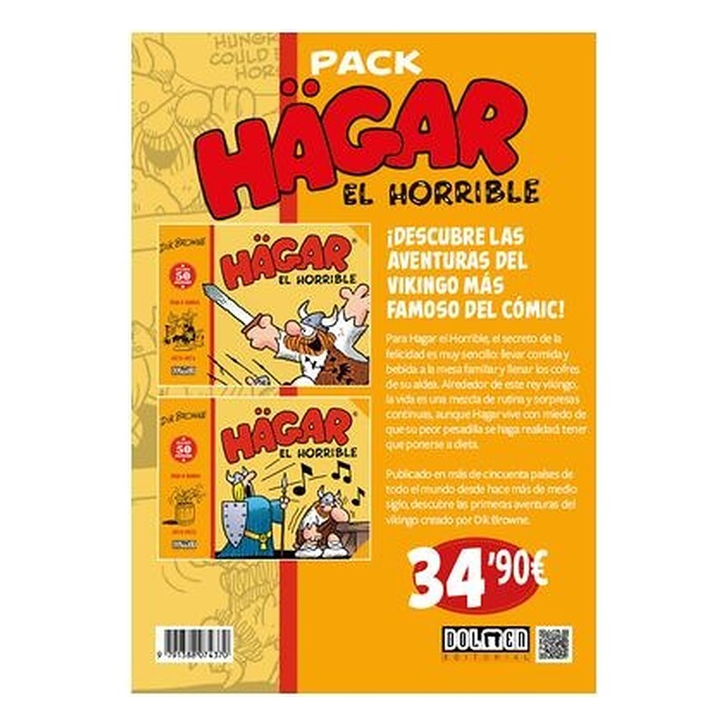 PACK HAGAR EL HORRIBLE 1 Y 2 (CONTIENE 1973-1974 Y 1974-1975)
