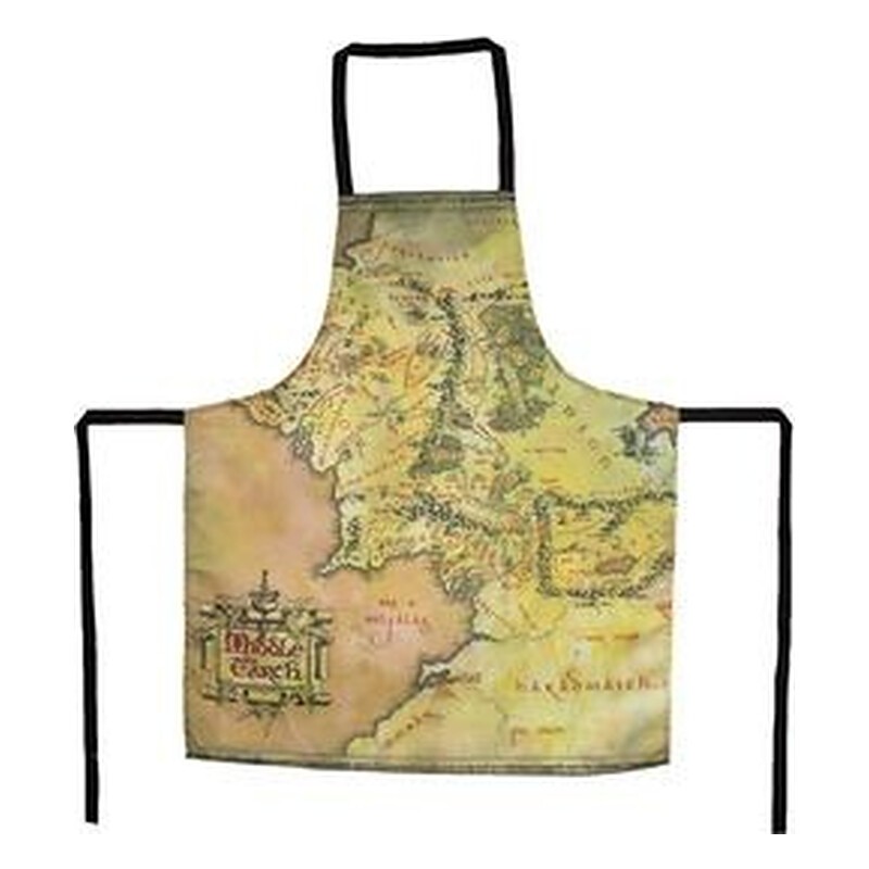 MAPA DELANTAL PACKAGING CARTÓN THE LORD OF THE RINGS