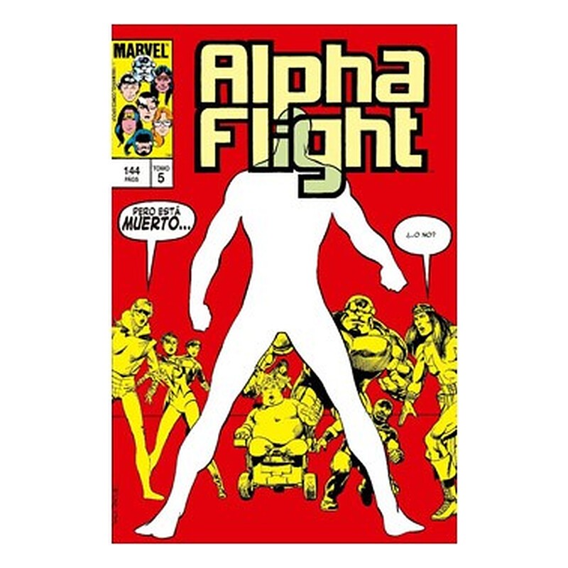 BIBLIOTECA ALPHA FLIGHT 05. 1985: ALPHA FLIGHT 25-29, SECRET WARS II 4 USA
