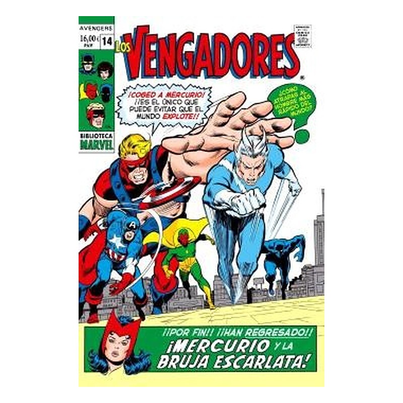 BIBLIOTECA MARVEL 138. LOS VENGADORES 14
