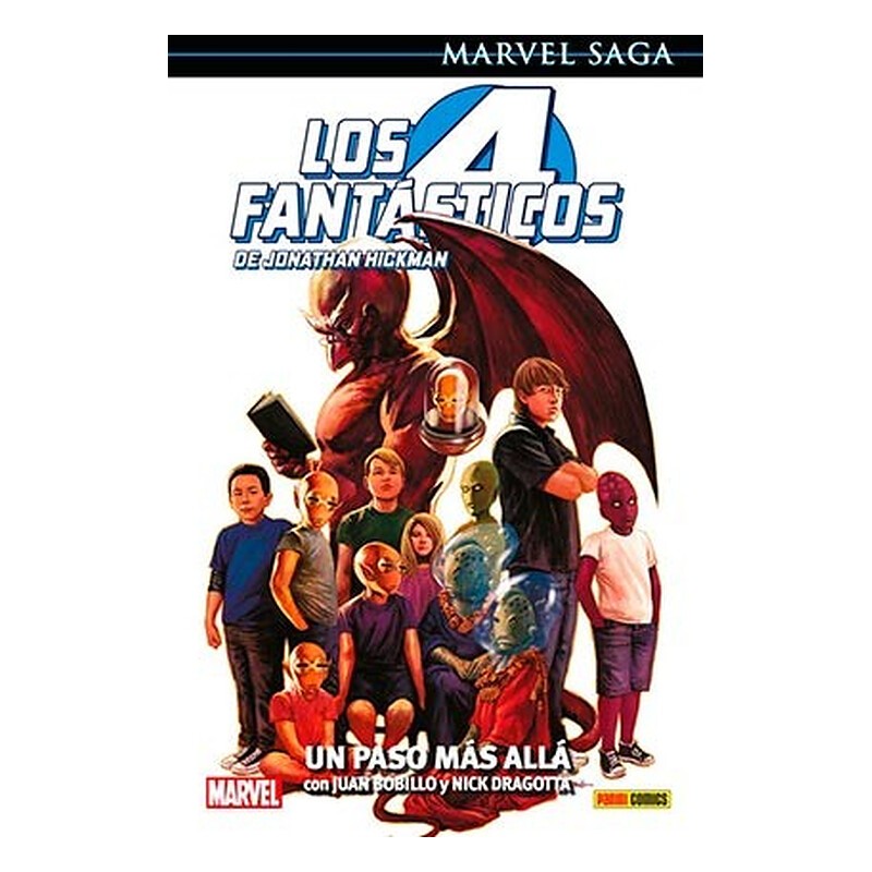 LOS 4 FANTASTICOS DE JONATHAN HICKMAN 07: UN PASO MAS ALLA (MARVEL SAGA 106)