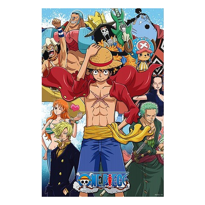 GROUP FISHMAN ISLAND POSTER 3D ONE PIECE