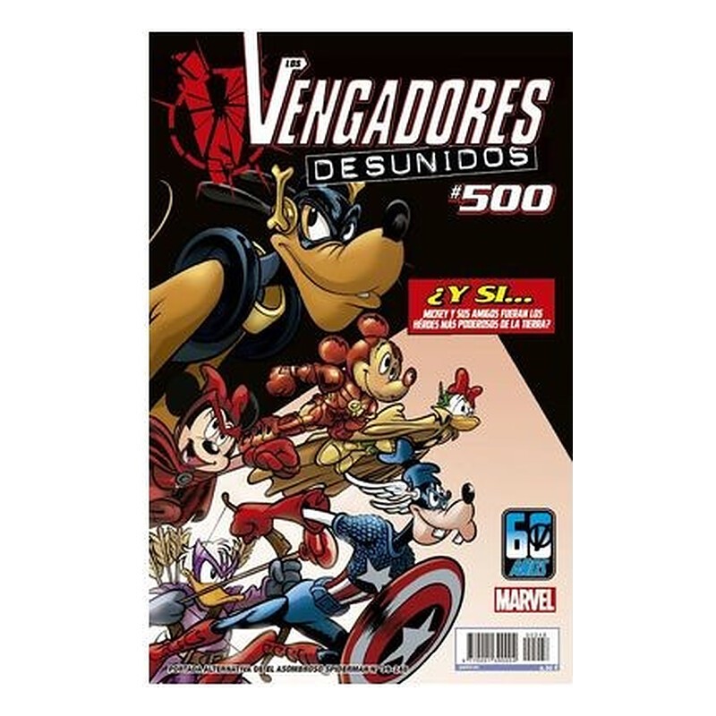 EL ASOMBROSO SPIDERMAN 37 (PORTADA ALTERNATIVA DISNEY WHAT IF: LOS VENGADORES 500)