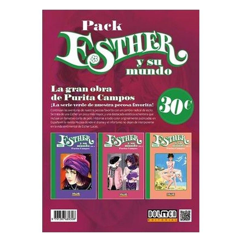 PACK 01- ESTHER Y SU MUNDO: SERIE VERDE ( NUMEROS 01,02 y 03 )