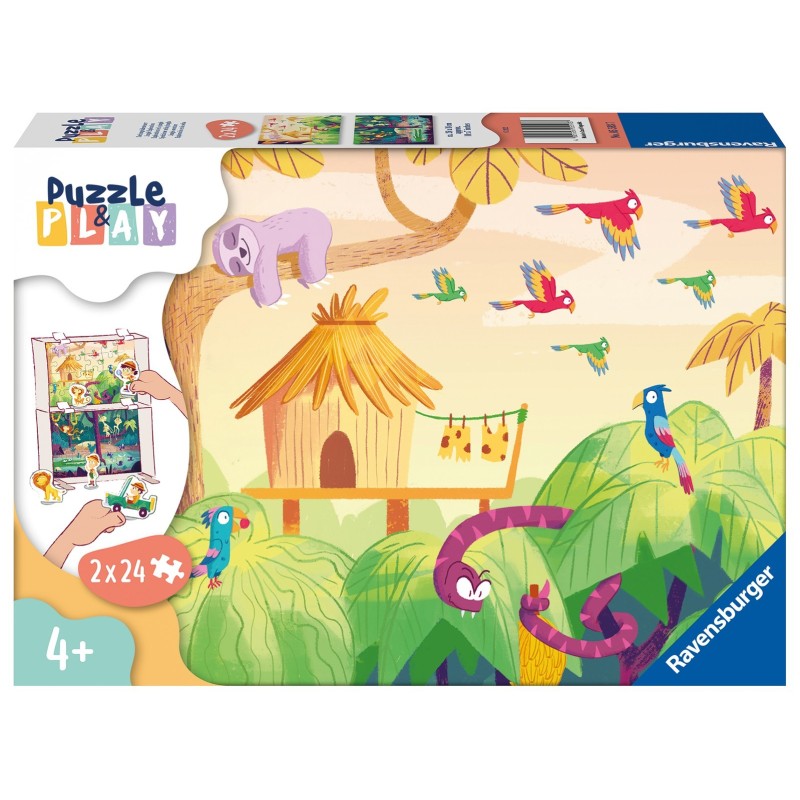 Puzzle & Play: Exploración en la selva