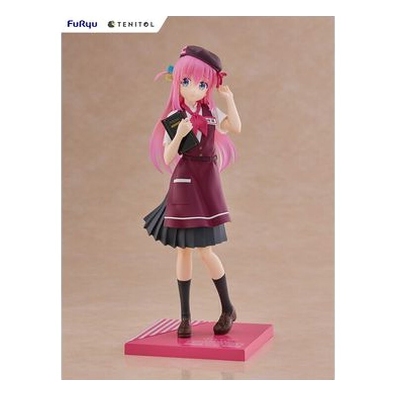 Figura Tenitol Hitori Gotoh Cafe Clerk Style Version - Bocchi the Rock! (20 cm)