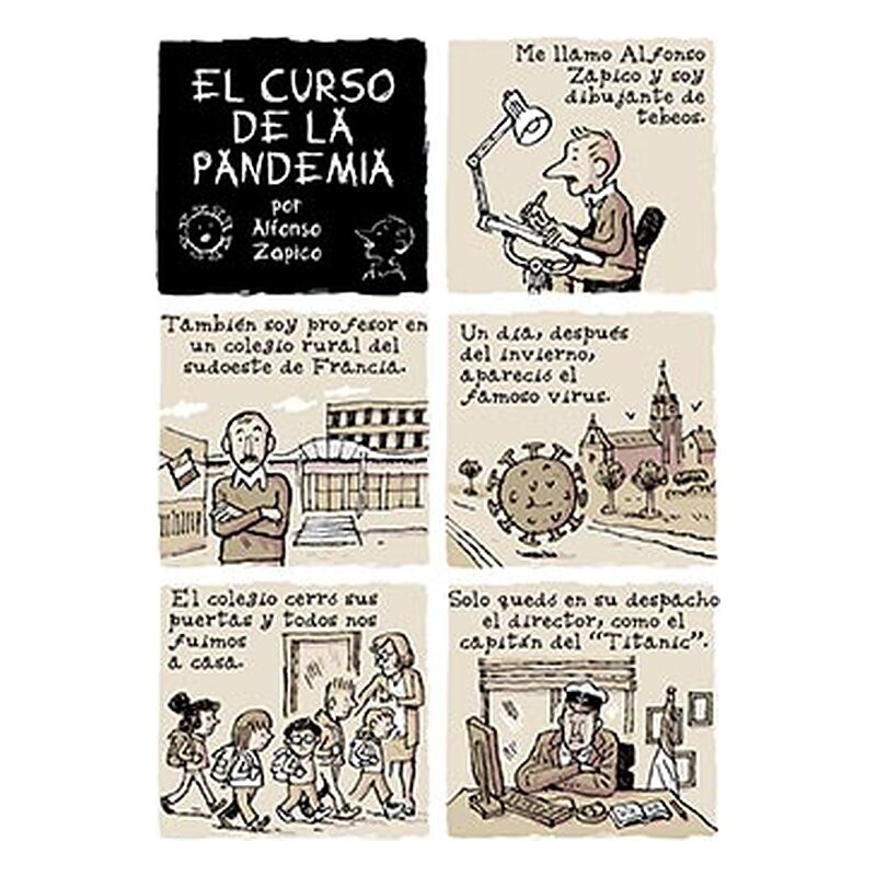 Efectos secundarios: 19 historietas del covid