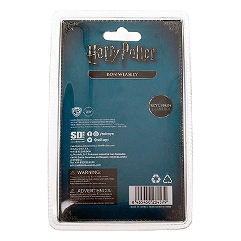 Llavero Harry Potter: Ron Weasley de goma - SD Toys