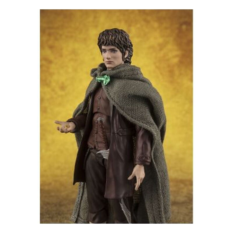 Figura S.H. Figuarts Frodo Baggins y Gollum - El Señor de los Anillos: La Comunidad del Anillo (12 y 5 cm)