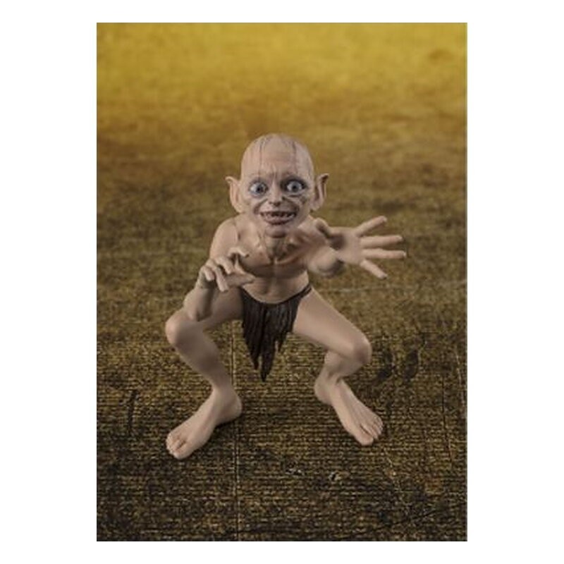 Figura S.H. Figuarts Frodo Baggins y Gollum - El Señor de los Anillos: La Comunidad del Anillo (12 y 5 cm)
