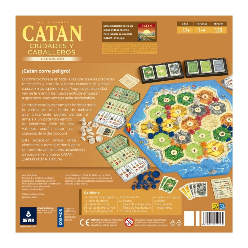 Catan: Ciudades y Caballeros