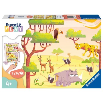 Puzzle & Play: Hora del Safari