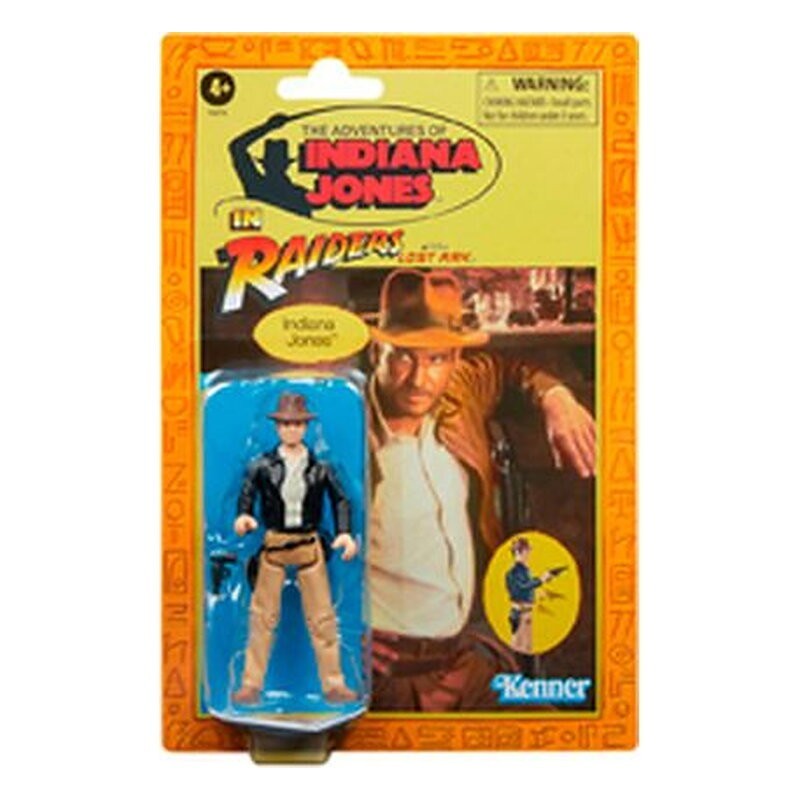Figura Adventure Series Indiana Jones retro - En busca del arca perdida (9,5 cm)