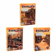 Serie Sherlock Far west: (Disparos al amanecer, Pacto con el diablo,  La mina maldita)