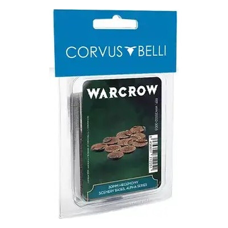 30mm Hegemony Scenery Bases, Alpha Series - Warcrow