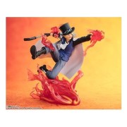 Figura Figuarts Zero Sabo Fire Fist Rook Check Version Extra Battle - One Piece (19 cm)