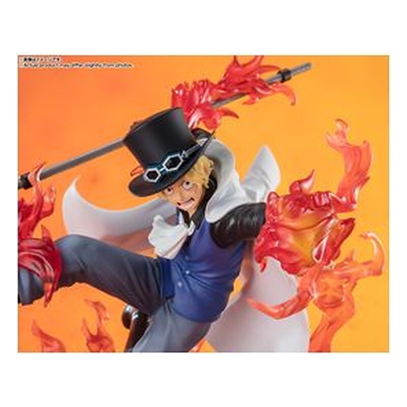 Figura Figuarts Zero Sabo Fire Fist Rook Check Version Extra Battle - One Piece (19 cm)