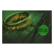 Libreta El Señor de los Anillos: One Ring to Rule Them All con luz - SD Toys