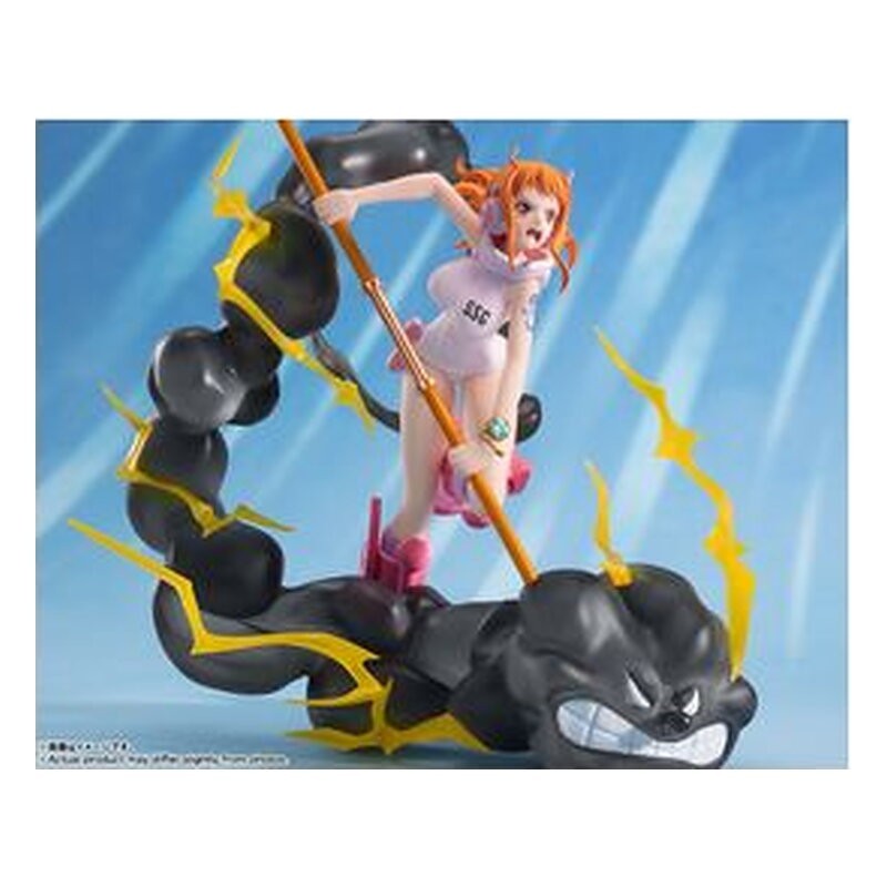 Figura Figuarts Zero Nami Lightning Blast Version Extra Battle - One Piece (17 cm)